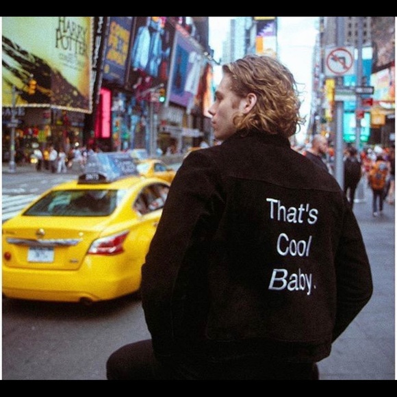 Luke Hemmings Thats Cool Baby Denim Jacket LL Bean - Picture 4 of 4